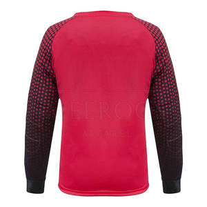 Camiseta de Portero Acolchada de Secado Rápido y Transpirable para Hombre, Camiseta de Fútbol con Protección en los Codos, Ropa Deportiva - Product Image 4