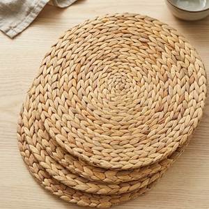 Set de table en jonc de mer naturel tressé fait main, décoratif pour la maison, l'hôtel, le restaurant, vente en gros Vietnam - Product Image 3
