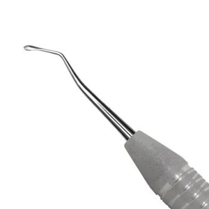 Excavateur dentaire ovale n°18W, 1,5 mm, en acier inoxydable, cuillère de restauration pour l'élimination des caries, instrument d'excavation - Product Image 3