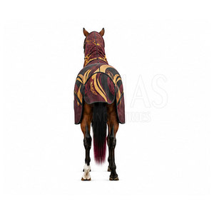 AINAS INDUSTRIES Couvertures pour chevaux en nylon imprimées sur mesure de haute qualité, durables, en tissu Ripstop respirant, légères et personnalisables - Product Image 5
