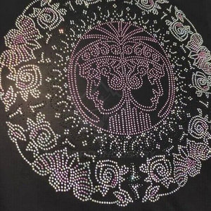Men Rhinestone Short Sleeve Cotton Tee Luxury <b>Studded</b> Streetwear Custom Logo Bulk Wholesale Fashion Wear - Product Image 5