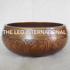 Cuenco Tibetano Hecho a Mano de Alta Demanda, Estilo Religioso, Material de Madera, Estilo Japonés, Duradero y Artesanal - Product Image 3