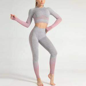 Ropa Deportiva Personalizada para Mujer, Conjunto de Yoga, Pantalones de Gimnasio, Fitness, Entrenamiento, Ropa Deportiva sin Costuras - Product Image 5