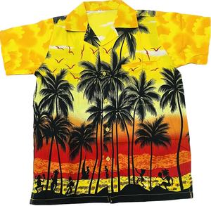 Camisas hawaianas con estampado de palmera, manga corta, en la playa para fiesta, novedad de 2023 - Product Image 1