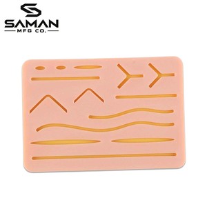 Coussin de suture en silicone de haute qualité pour la formation médicale, modèle de pratique durable, kit de pratique de suture chirurgicale - Product Image 3