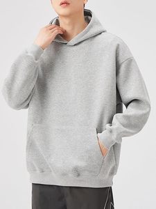 Sweat-shirts à capuche pour hommes, coupe ample, décontractés, à manches longues, avec poche - Product Image 3