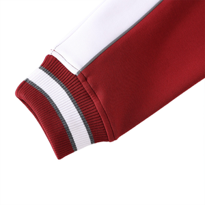 Survêtement d'hiver décontracté en molleton Heather Mehrone de qualité supérieure, style bomber, veste zippée et pantalon de jogging, streetwear athlétique confortable en coton - Product Image 6