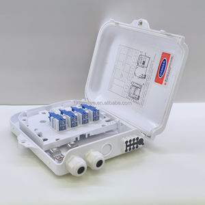 Caja de Distribución de Fibra Óptica FTTH de 8 Puertos, Montaje en Pared, Material ABS Impermeable IP65, Más Vendida - Product Image 2