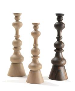 Porte-bougie décoratif en bois fait main, écologique et durable, pour décorations de mariage et d'anniversaire, support à bougies multi-usages - Product Image 6