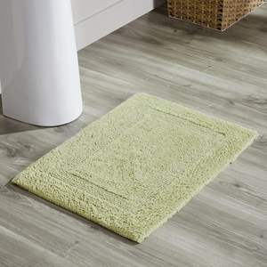 Alfombra de Baño con Borde Acolchado 100% Algodón – Alfombra de Baño de Hotel de Lujo Absorbente, Antideslizante, Lavable a Máquina - Product Image 1