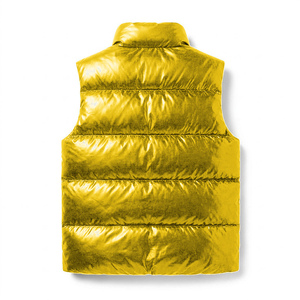 Chaleco Acolchado Casual Personalizado para Hombre con Bolsillos, Ecológico, Impermeable y Cortavientos, Ropa de Invierno para Marcas de Streetwear Estadounidenses - Product Image 2