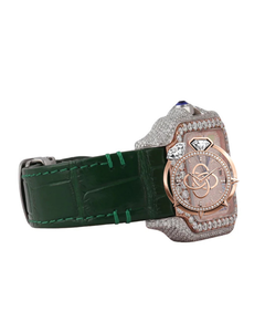 Factory Direct Full Moissanite Diamond Watch Men Luxury VVS Stone <b>Automatic</b> <b>Wristwatch</b> - Product Image 2
