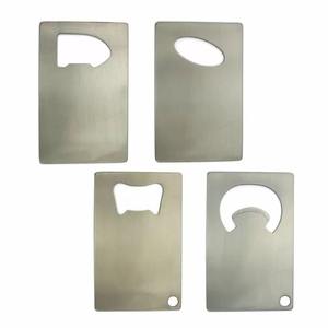 Wholesale Zinc Alloy Durable Portable Classical <b>Wallet</b> Credit Card Bottle Openers with Custom Logo - Product Image 1