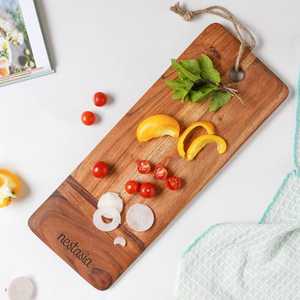 Plateau de service décoratif en bois au prix le plus bas pour restaurants et mariages, design moderne, compatible lave-vaisselle, plateaux de luxe personnalisables - Product Image 6