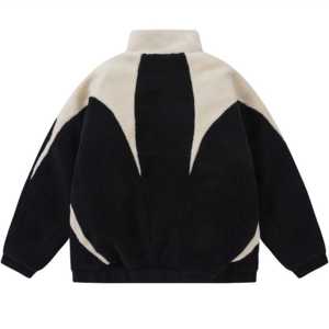 Custom Made <b>Men</b> <b>Sherpa</b> Jackets with Stand Collar High Quality Winter Outdoor Jackets for Custom Logo & Design - Product Image 2