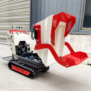 Mini-dumper hydraulique sur chenilles auto-chargeur pour l'agriculture, moteur inclus, direct usine - Product Image 5