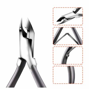 <b>Cuticle</b> Nippers Salon Grade for Manicurist Extremely Sharp Effortless <b>Cuticle</b> <b>Trimmer</b> Precise Clippers - Product Image 6