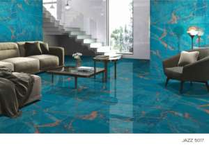 กระเบื้องพอร์ซเลนยอดนิยม เกรดพรีเมียม ผิวเงาสูง ขนาด 60x120 ซม. 600x1200 มม. 24x48 นิ้ว สำหรับพื้นที่ตกแต่งภายในระดับพรีเมียม - Product Image 4