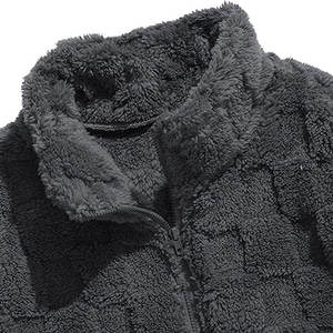 Pull en laine zippé personnalisé pour homme, cardigan tricoté, pull à fermeture éclair, pull décontracté chaud pour homme, vêtements tendance streetwear - Product Image 3