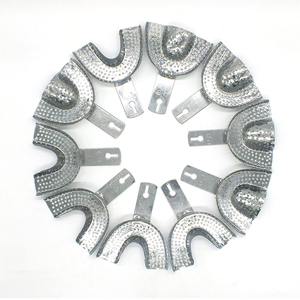Plateaux d'empreinte dentaire de qualité supérieure en acier inoxydable, chirurgicaux, neufs, avec le meilleur style - Product Image 6
