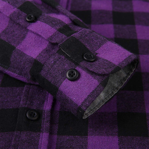 Nouvelle Collection Chemise en Flanelle Épaisse pour Hommes, Vêtement de Travail 100% Coton, Motif Uni, Doublée, Respirante, Tenue Formelle - Product Image 4