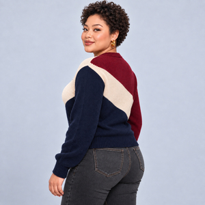 Suéter Duradero para Mujer con Tela de Alta Calidad, Textura Suave y Cómoda, Aislamiento Térmico y Diseño Transpirable - Product Image 2