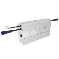 Driver LED 650W, puissance d'entrée 30-1600W, simple entrée AC-DC, étanche IP67, haute efficacité, OEM ODM pour éclairage extérieur