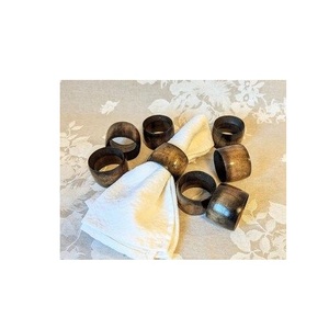 Anneau de serviette en bois au charme saisonnier, complémentant les thèmes printemps, été, automne et hiver - Product Image 6
