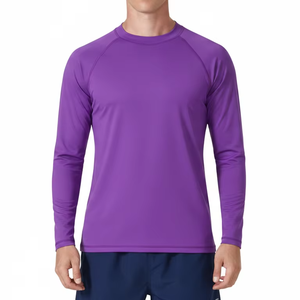 Camiseta de Compresión Personalizable para Hombre, Antibacteriana, de Spandex/Nylon, Manga Larga, para Gimnasio, BJJ, MMA, Sublimada - Product Image 1
