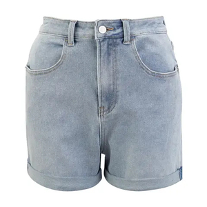 Shorts en jean respirants de haute qualité pour femmes, vente en gros, shorts en jean déchirés pour l'été, shorts en jean pour femmes - Product Image 4