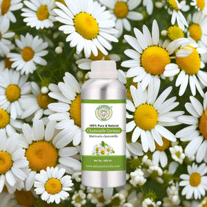 100% approvisionnement en vrac d'huile essentielle de camomille allemande pure pour cosmétiques parfumerie prix usine haute pureté - Product Image 4