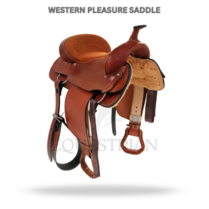 Selle Western Pleasure pour l'équitation, équipement équestre - Product Image 2