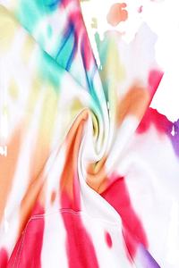 Sweat à capuche Tie Dye en flanelle pour femmes dans des couleurs personnalisées Longueur des manches Matériau de haute qualité Meilleur style Prix de gros pour l'hiver - Product Image 6