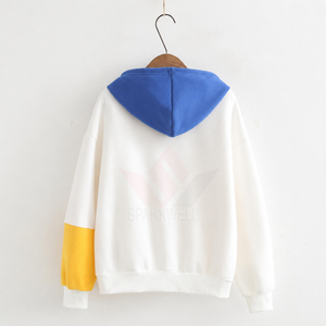 เสื้อฮู้ดแบบสวม Unisex ทรงสปอร์ต ผ้าทอเนื้อนุ่ม ทรงโอเวอร์ไซส์ มีกระเป๋า แขนยาว ผ้าเฟรนช์เทอร์รี่ สำหรับฤดูใบไม้ร่วง ผลิตจากโพลีเอสเตอร์ 100% ด้านหน้า - Product Image 5