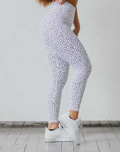 Leggings de sport pour femme à taille basse, sans couture, très élastiques, effet push-up, pour yoga et entraînement - Product Image 5