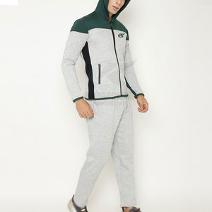Survêtement d'hiver durable à capuche pour homme, tissu respirant écologique, doublure douce, léger et confortable pour l'entraînement - Product Image 2