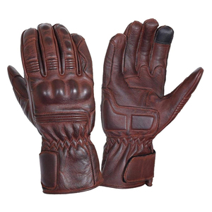 Servicios OEM, Guantes de Motocicleta de Buena Calidad, Impresión de Logotipo Personalizado, Guantes de Motocicleta de Cuero para Carreras - Product Image 1