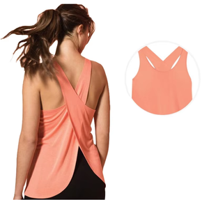 Débardeur de sport tricoté pour femme, respirant, séchage rapide, léger, idéal pour l'entraînement, la gym, le yoga et le fitness – Vente en gros - Product Image 1