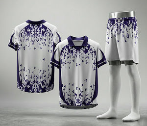Uniformes de football en sublimation intégrale en gros pour clubs et équipes |   Tailles pour hommes, femmes et jeunes |   Vêtements de sport légers et à séchage rapide - Product Image 4