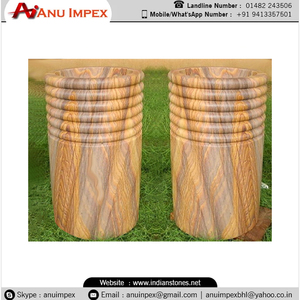 Fontaines cylindriques de qualité supérieure conçues pour sublimer les jardins et les espaces de vie modernes par un grossiste - Product Image 6