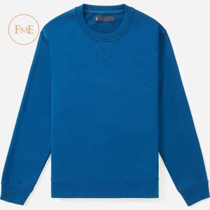 2026 Wholesale Men's Custom <b>Pullover</b> Sweatshirts Wool/Cotton Breathable Quick Dry Winter Front Logo Customizable - Product Image 5