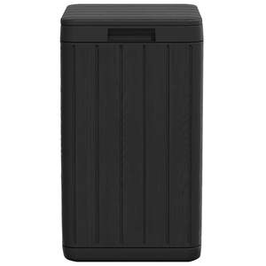 Contenitore per Rifiuti da Esterno in Antracite 38x38x65 cm, Materiale PP Resistente - Product Image 4