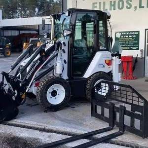 ราคาโรงงาน คุณภาพสูง รถตักล้อยางไฮโดรมีค HMK 62SS Alpha ขับเคลื่อน 4 ล้อ เครื่องยนต์ดีเซล สำหรับงานก่อสร้าง พร้อมที่ตักด้านหน้า ราคาถูก - Product Image 1
