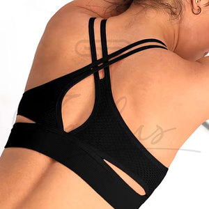 New Design Women Yoga Sports Bra Fitness Wear Women Sports Bra Custom Made Women Sports Bra - Product Image 3