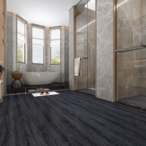 Revêtement de sol en vinyle, planches PVC, SPC, système de clic, imperméable, aspect bois texturé, design moderne pour intérieur - Product Image 2