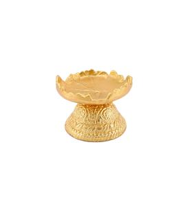 Bougeoir en verre parfumé style royal, design nordique moderne, pour décoration de maison, Diwali, mariage, festival - Product Image 1