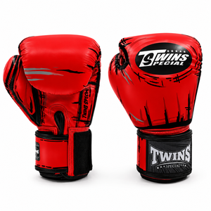 Guantes de Boxeo de Cuero Personalizables con Correa de Muñeca Ajustable con Gancho y Bucle, Diseño de Dedos Completos, Guantes de Entrenamiento Ligeros para Boxeo - Product Image 2