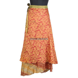 New Indian Printed Long <b>Wrap</b> <b>Around</b> <b>Skirt</b> Magic 38" Sarong Pareo Custom Latest Design Women Fashion Wear for Women - Product Image 5