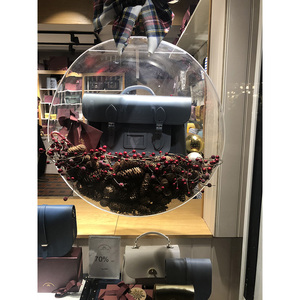 Dôme en verre rond exquis: améliorez votre décor à la maison avec une pièce de présentation intemporelle pour mettre en valeur vos articles chéris avec style - Product Image 1
