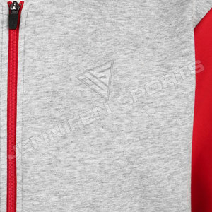 Sweat à capuche unisexe en coton épais 380 GSM, grandes tailles, avec fermeture éclair, style universitaire, impression numérique colorée, pour homme, hiver - Product Image 2